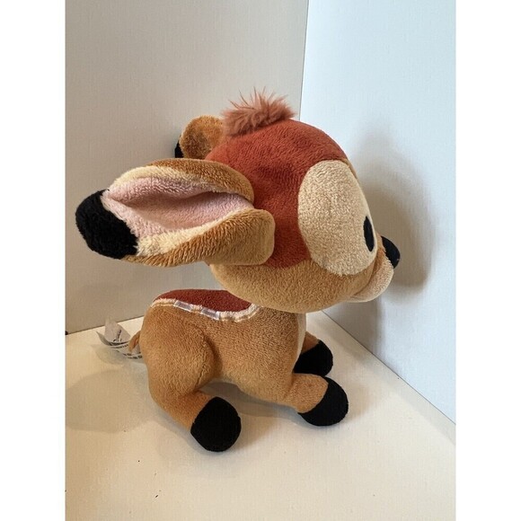 Disney Japan Baby Bambi Plush 8"  Big Bobble Head Kawaii Cute Stuffed EUC - Picture 6 of 7